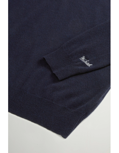 Woolrich \ Maglia Uomo Girocollo Lana Blu Scuro Prezzo 150,00
