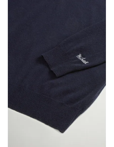 Woolrich \ Maglia Uomo Girocollo Lana Blu Scuro Prezzo 150,00