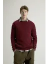 Woolrich \ Maglia Uomo Girocollo Lana Bordeaux Prezzo 150,00