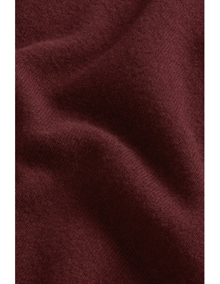 Woolrich \ Maglia Uomo Girocollo Lana Bordeaux Prezzo 150,00