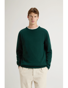 Woolrich \ Maglia Uomo Girocollo Lana Verde Scuro Prezzo 150,00