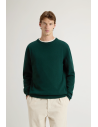 Woolrich \ Maglia Uomo Girocollo Lana Verde Scuro Prezzo 150,00