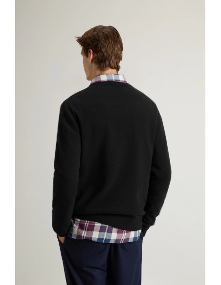 Woolrich \ Maglia Uomo Girocollo Lana Nero Prezzo 150,00