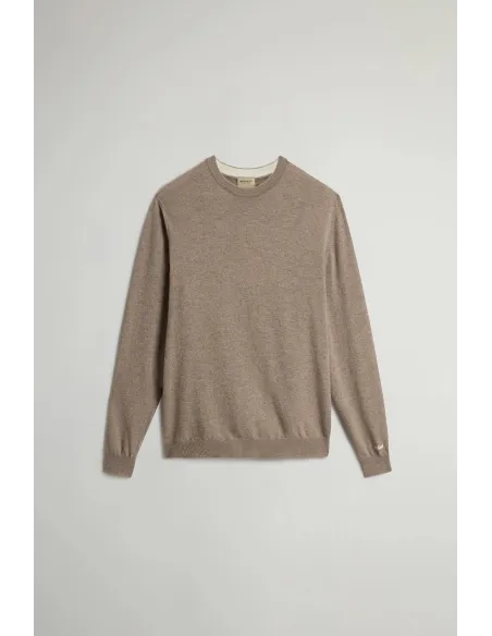 Woolrich \ Maglia Uomo Girocollo Lana Talpa Prezzo 150,00