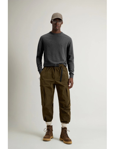 Woolrich \ Maglia Uomo Girocollo Lana Grigio Scuro Prezzo 150,00