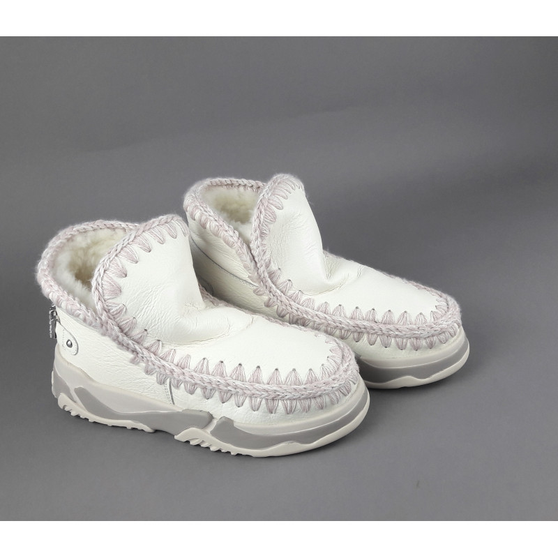 Mou \ Eskimo Trainer Donna Montone Bianco Opaco Prezzo 289,00