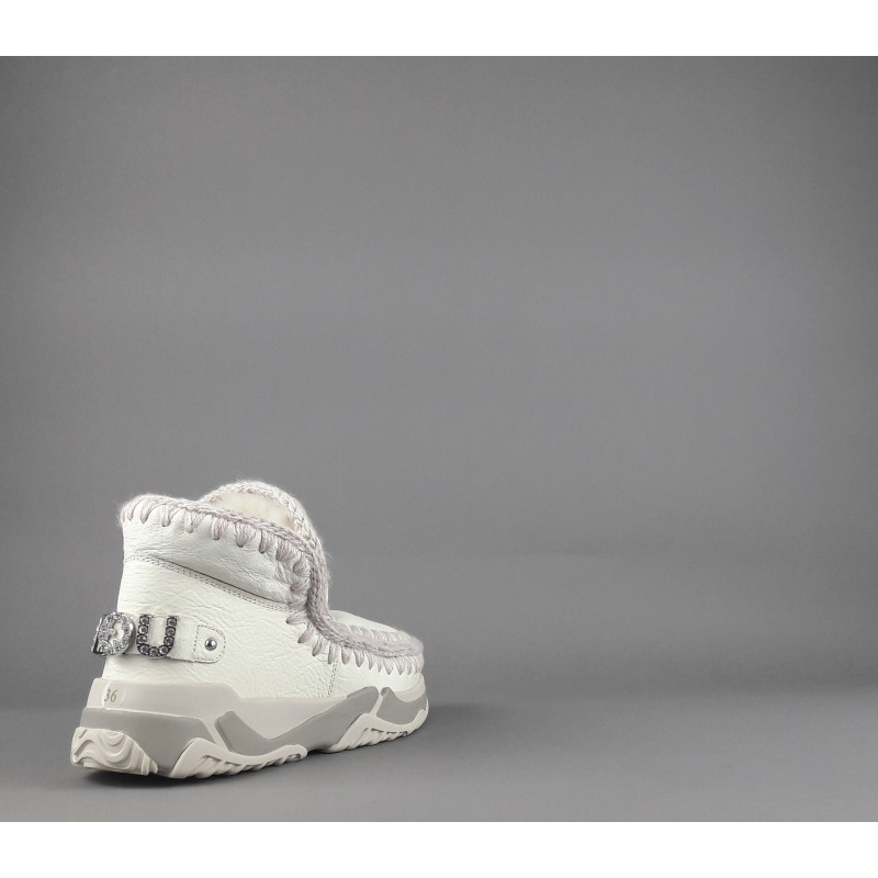 Mou \ Eskimo Trainer Donna Montone Bianco Opaco Prezzo 289,00