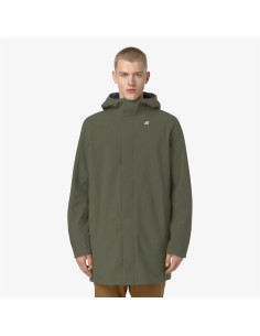 K-Way \ Giubbino Medio Uomo Marlyn Bonded Verde Militare Prezzo 350,00