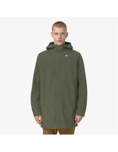 K-Way \ Giubbino Medio Uomo Marlyn Bonded Verde Militare Prezzo 350,00