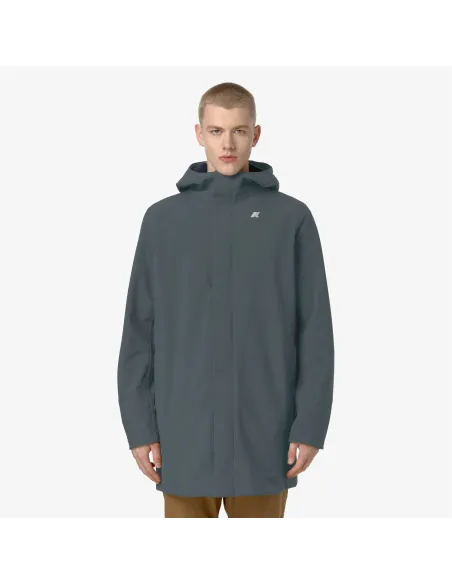 K-Way \ Giubbino Medio Uomo Marlyn Bonded Blu Grigio Prezzo 350,00
