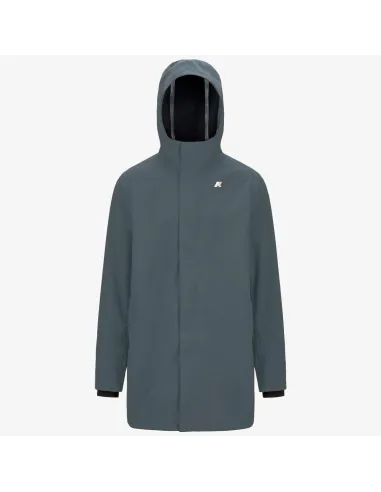 K-Way \ Giubbino Medio Uomo Marlyn Bonded Blu Grigio Prezzo 350,00