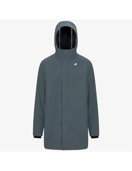 K-Way \ Giubbino Medio Uomo Marlyn Bonded Blu Grigio Prezzo 350,00