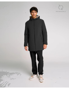 Suns \ Giubbino Lungo Uomo Lewys Nero Prezzo 280,00