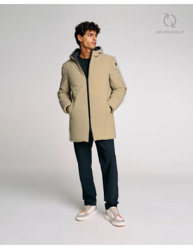 Suns \ Giubbino Lungo Uomo Lewys Nero Prezzo 280,00