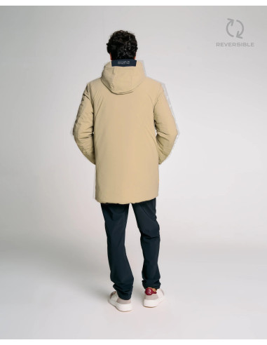 Suns \ Giubbino Lungo Uomo Lewys Nero Prezzo 280,00