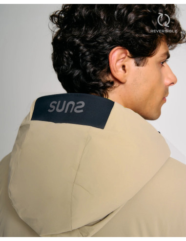 Suns \ Giubbino Lungo Uomo Lewys Nero Prezzo 280,00