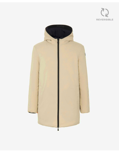 Suns \ Giubbino Lungo Uomo Lewys Nero Prezzo 280,00