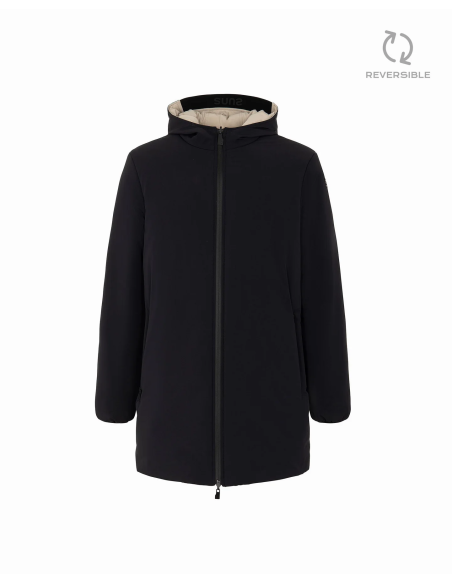 Suns \ Giubbino Lungo Uomo Lewys Nero Prezzo 280,00