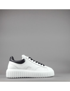 Hogan --- H Stripe Uomo H645 Pelle Nappa Bianco Prezzo 430,00