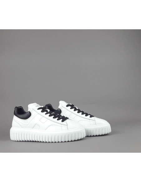 Hogan --- Stripes Uomo Pelle Nappa Bianco Prezzo 430,00