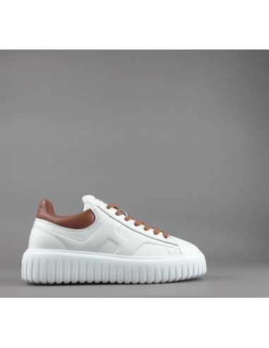 Hogan --- H Stripe Uomo H645 Pelle Nappa Bianco Prezzo 430,00