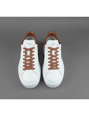 Hogan --- H Stripe Uomo H645 Pelle Nappa Bianco Prezzo 430,00