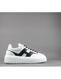 Hogan --- H Stripe Uomo H645 Pelle Nappa Bianco Prezzo 430,00