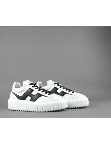 Hogan --- Stripes Uomo Pelle Nappa Bianco Prezzo 430,00