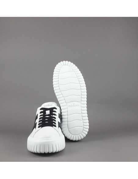 Hogan --- Stripes Uomo Pelle Nappa Bianco Prezzo 430,00