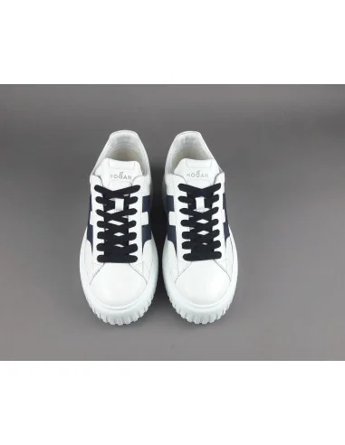 Hogan --- H Stripe Uomo H645 Pelle Nappa Bianco Prezzo 430,00