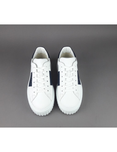 Hogan --- H Stripe Uomo H645 Pelle Nappa Bianco Prezzo 430,00