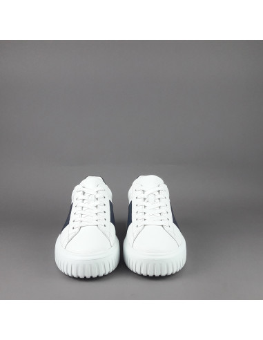 Hogan --- H Stripe Uomo H645 Pelle Nappa Bianco Prezzo 430,00