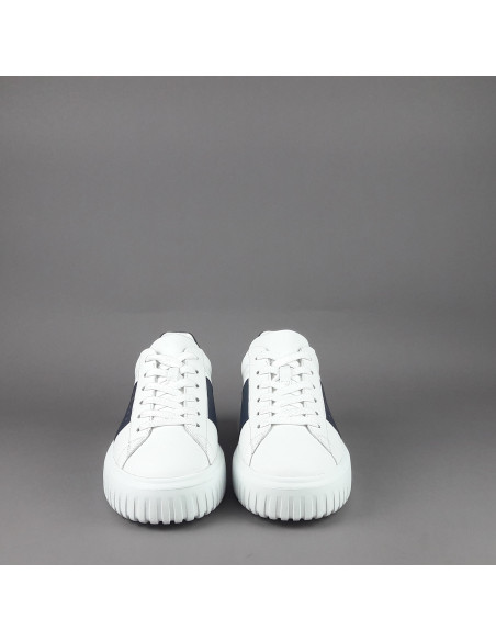 Hogan --- H Stripe Uomo H645 Pelle Nappa Bianco Prezzo 430,00