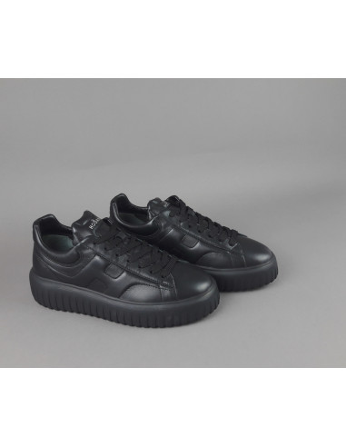 Hogan --- Stripes Uomo Pelle Nappa Nero Prezzo 430,00