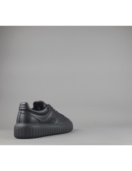 Hogan --- H Stripe Uomo H645 Pelle Nappa Nero Prezzo 430,00