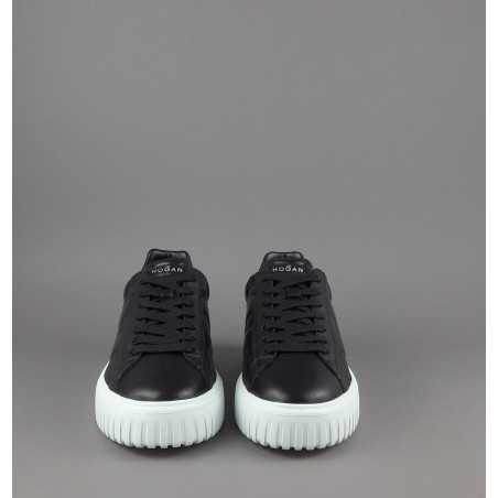 Hogan --- Stripes Uomo Pelle Nappa Nero Prezzo 430,00