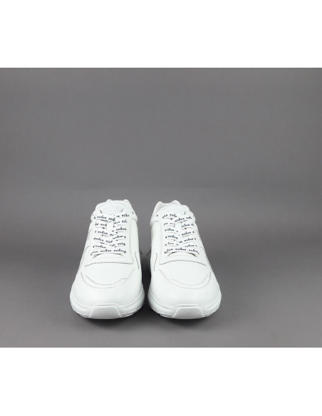 Hogan --- Interactive3 Uomo Pelle Nappa Bianco Prezzo 390,00