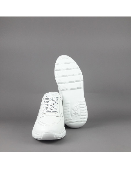 Hogan --- Interactive3 Uomo Pelle Nappa Bianco Prezzo 390,00