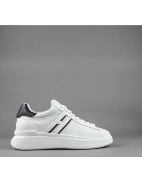 Hogan --- H580 Uomo Pelle Bianco H Lunga Prezzo 390,00