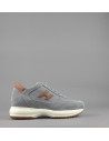 Hogan --- Interactive New Uomo Camoscio Tela Grigio Prezzo 430,00