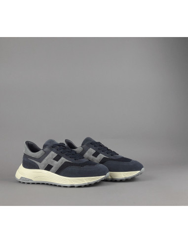Hogan --- Hyperlight Uomo Camoscio Tela Blu Scuro Pezzo 450,00