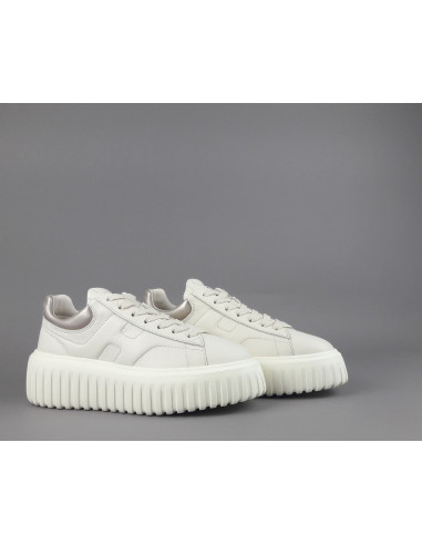 Hogan --- Stripes Donna Pelle Nappa Avorio Prezzo 430,00