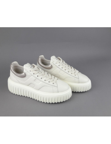 Hogan --- Stripes Donna Pelle Nappa Avorio Prezzo 430,00