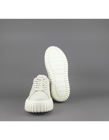 Hogan --- Stripes Donna Pelle Nappa Avorio Prezzo 430,00