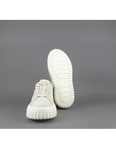 Hogan --- Stripes Donna Pelle Nappa Avorio Prezzo 430,00