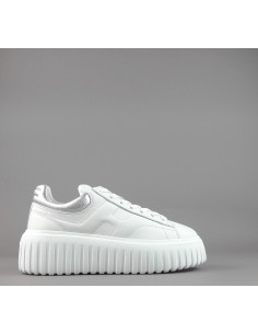 Hogan --- Stripes Donna Pelle Nappa Bianco Prezzo 430,00