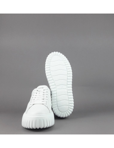 Hogan --- H-Stripes Donna H645 Pelle Nappa Bianco Prezzo 430,00