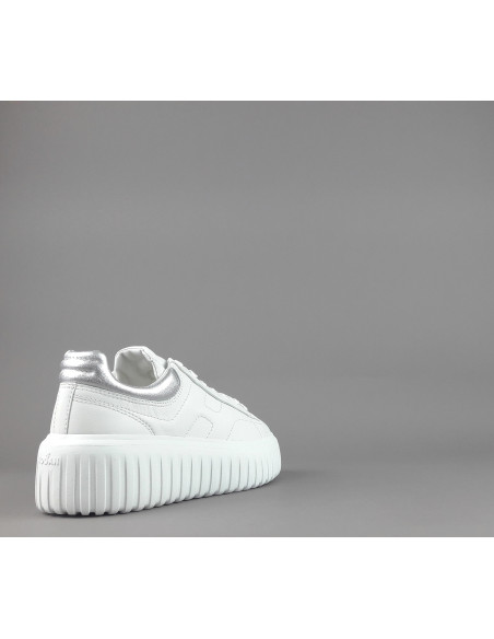 Hogan --- H-Stripes Donna H645 Pelle Nappa Bianco Prezzo 430,00