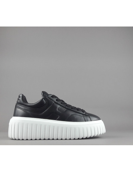 Hogan --- Stripes Donna Pelle Nappa Nero Prezzo 430,00