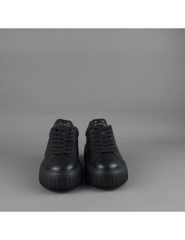 Hogan --- H-Stripes Donna H645 Pelle Nappa Nero Prezzo 430,00